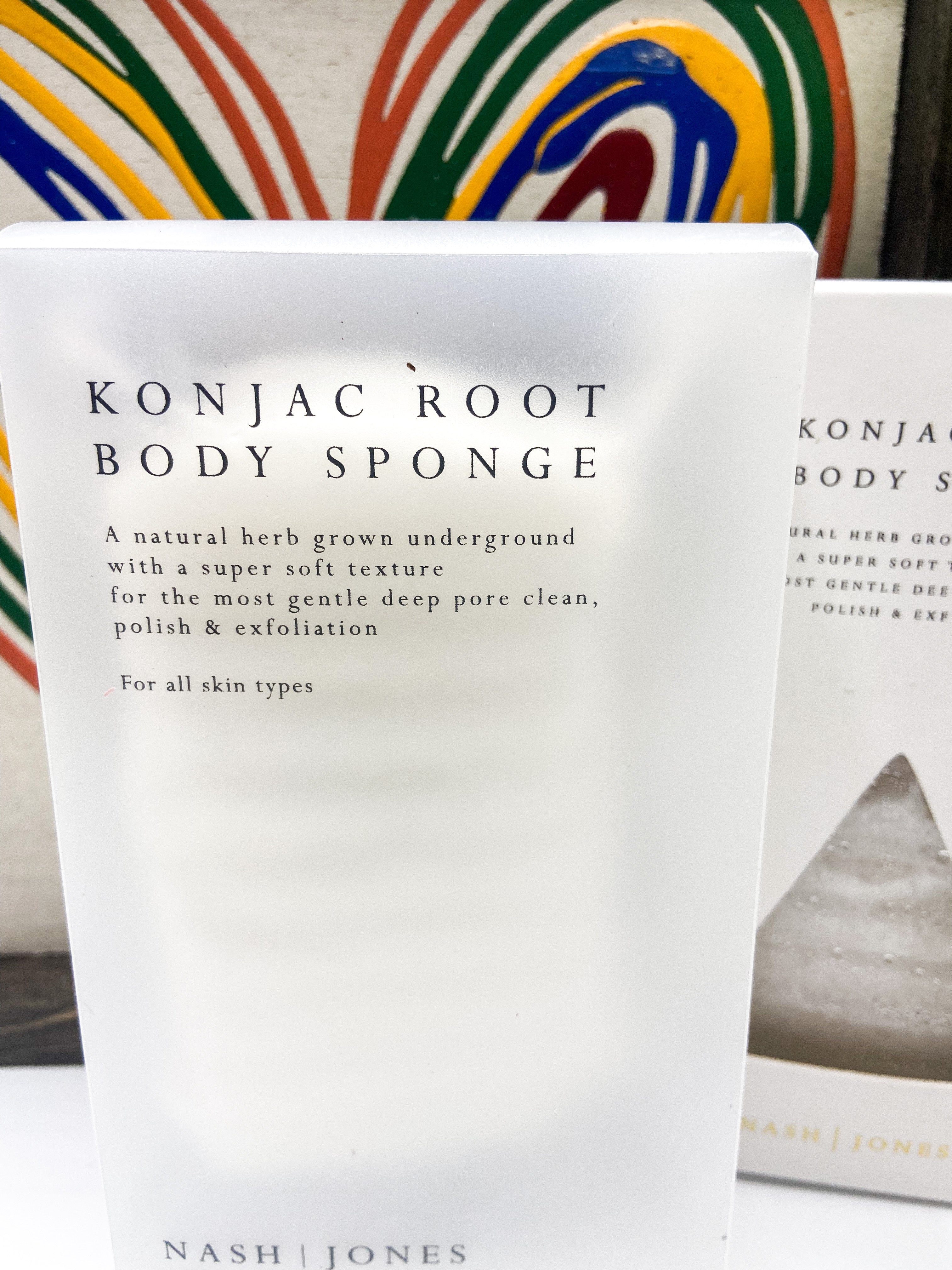Konjac Root Body Sponge